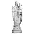 Statue de Saint Joseph en albâtre - 20 cm