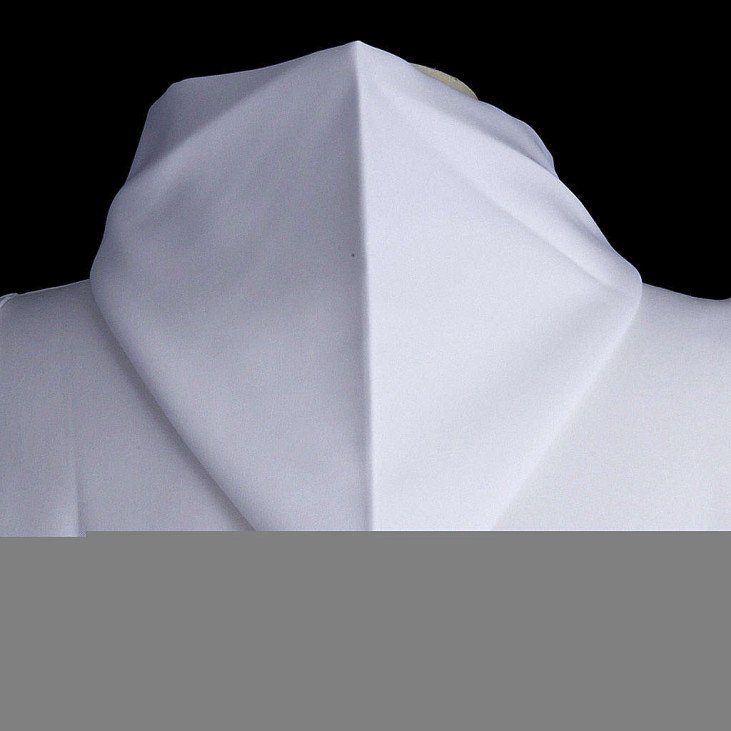 Aube blanche avec capuchon