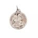 Médaille Saint Georges - métal argenté -  18 mm