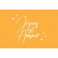 Carte - Jésus est Amour