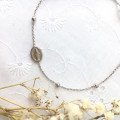 Bracelet Médaille Miraculeuse  - Argent