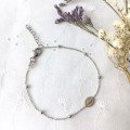 Bracelet Médaille Miraculeuse  - Argent
