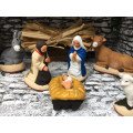 Crèche de Noël complète - Le Moulin à l'huile