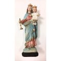 Statue de Notre-Dame Auxiliatrice - 12 cm
