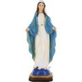Statue de la Vierge Miraculeuse brune - résine