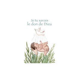 Image de baptême - Si tu savais le don de Dieu