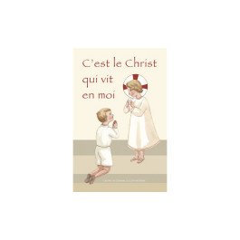 Image de première communion - C'est le Christ