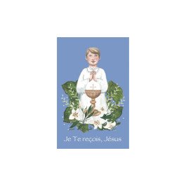 Image de première communion - Je te reçois Jésus