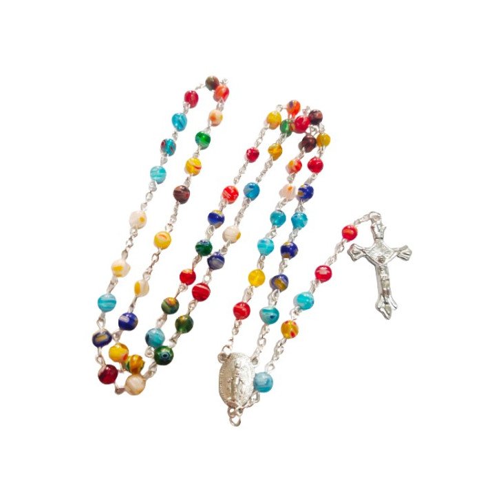 Chapelet en perles de Murano