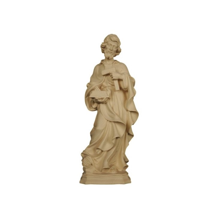 Statue Saint Joseph en bois - 20 cm