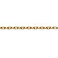 Chaîne maille forçat limée 45 cm - 1.5 mm - Plaqué Or