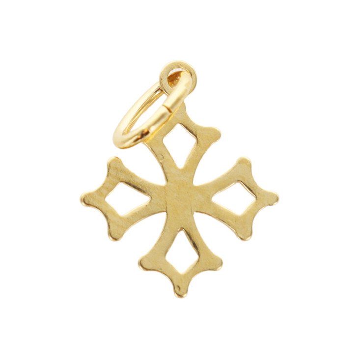 Croix occitane - Plaqué or
