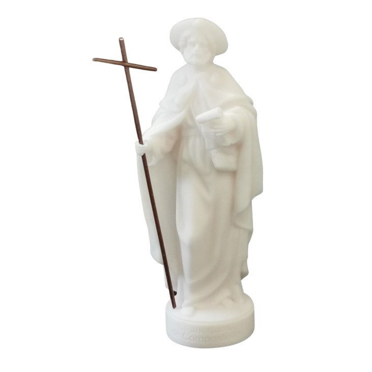 Statue de Saint Jacques de Compostelle - 17 cm