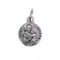 Médaille de Saint Joseph - Métal argenté - 12 mm