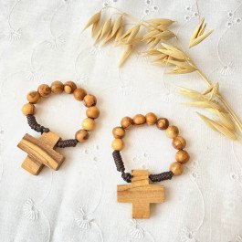 Dizainier en bois d'olivier de Terre Sainte