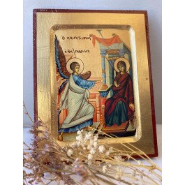 Icône creuse de l'Annonciation