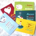 Cartes à message de la Bible - Lot de 5