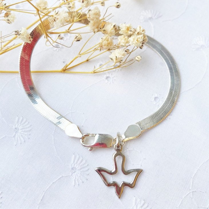 Bracelet Saint Esprit - Argent