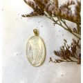 Médaille Miraculeuse en nacre - 34 mm