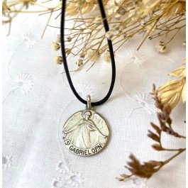 Médaille Saint Gabriel - 18 mm - laiton
