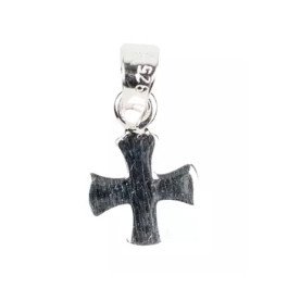 Mini croix breloque - Argent