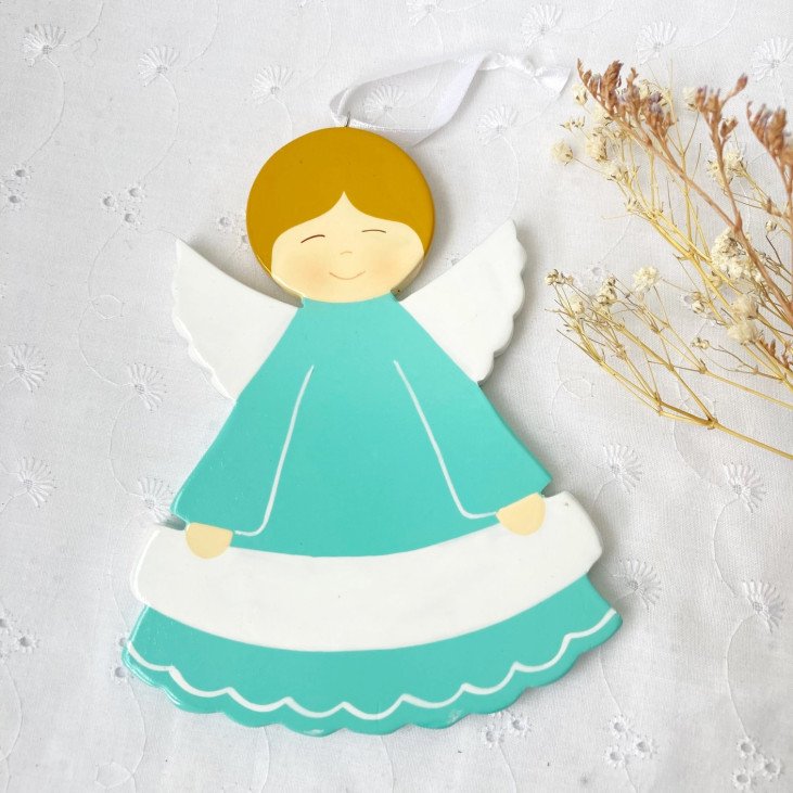 Ange gardien en bois