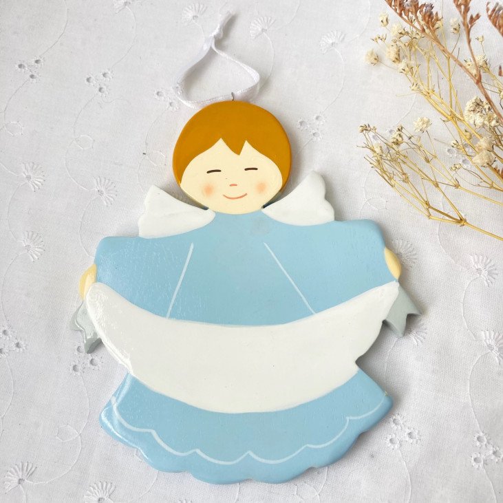 Ange gardien en bois