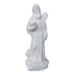 Statue Saint Benoit - Albâtre