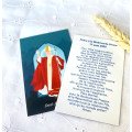 Carte avec prière - Saints d'aujourd'hui