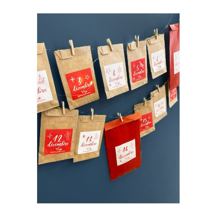 Calendrier de l'Avent surprise 2025