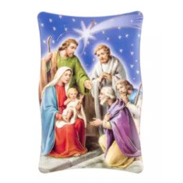 Petit cadre en bois - Nativité