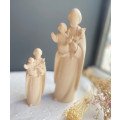 Statue Saint Joseph et l'Enfant Jésus en bois