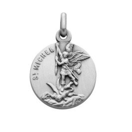 Médaille de Saint Michel Archange 18 mm en laiton