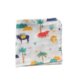 Mini lange bébé Sainte Famille 30 x 30 cm - Caladia-collections