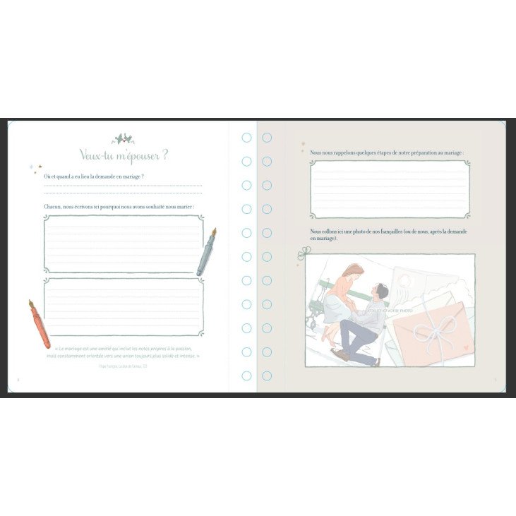 Le livre de notre mariage