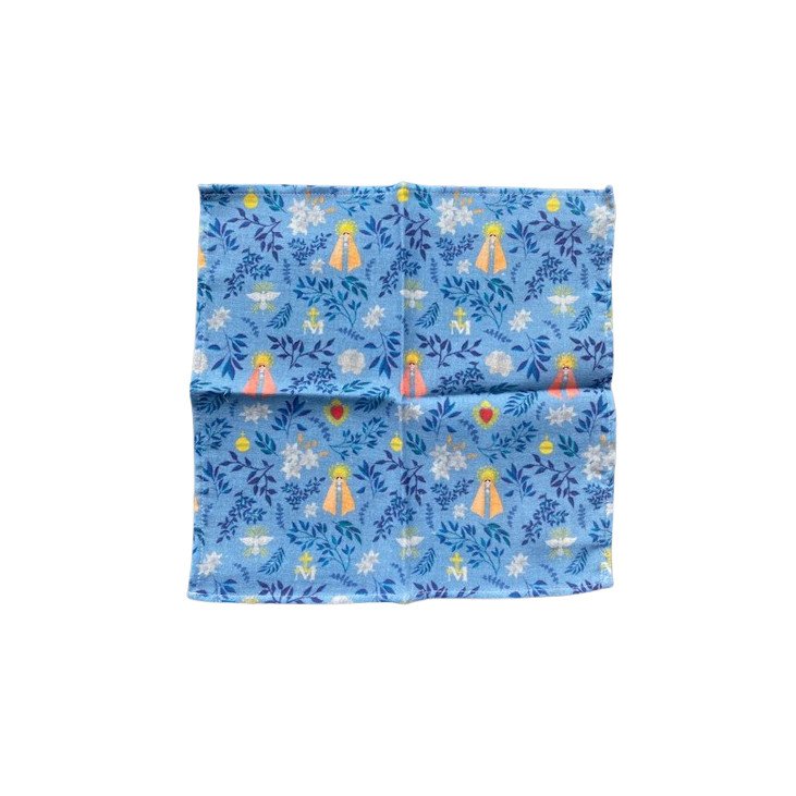 Mini lange Vierge Couronnée 30 x 30 cm - Caladia-collections