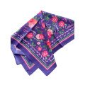 Foulard Vivre d'Amour Violet - 50 cm
