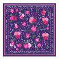 Foulard Vivre d'Amour Violet - 50 cm