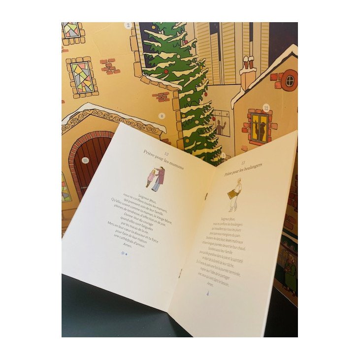 Calendrier de l'Avent avec livret