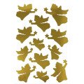Stickers dorés petits anges