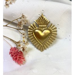 Clou décoratif de bougie Coeur brûlant - Resplandor