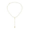 Collier chapelet 55 cm en or 18 carats