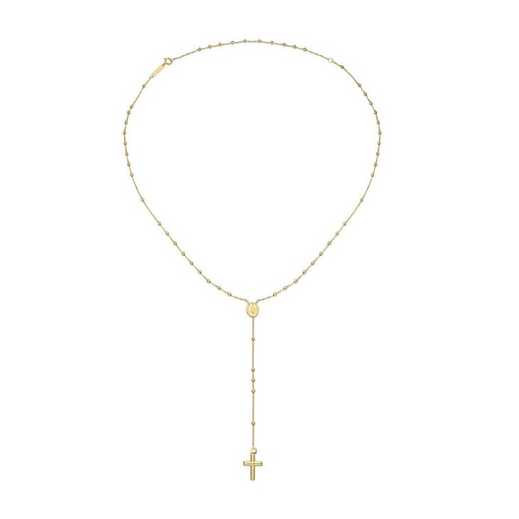 Collier chapelet 55 cm en or 18 carats