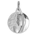 Médaille de la Vierge Priante - argent