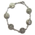 Bracelet Saint Benoit en métal