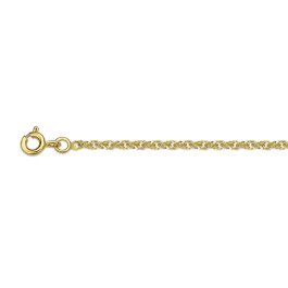 Chaine maille singapour 45 cm en or 18 carats