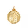 Médaille Sainte Rita - plaqué or