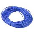 Cordon ciré bleu 1 mm - 60 cm