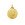 Médaille de la Vierge 18mm ronde - plaqué or