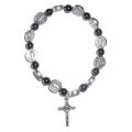 Bracelet Saint Benoit hématite